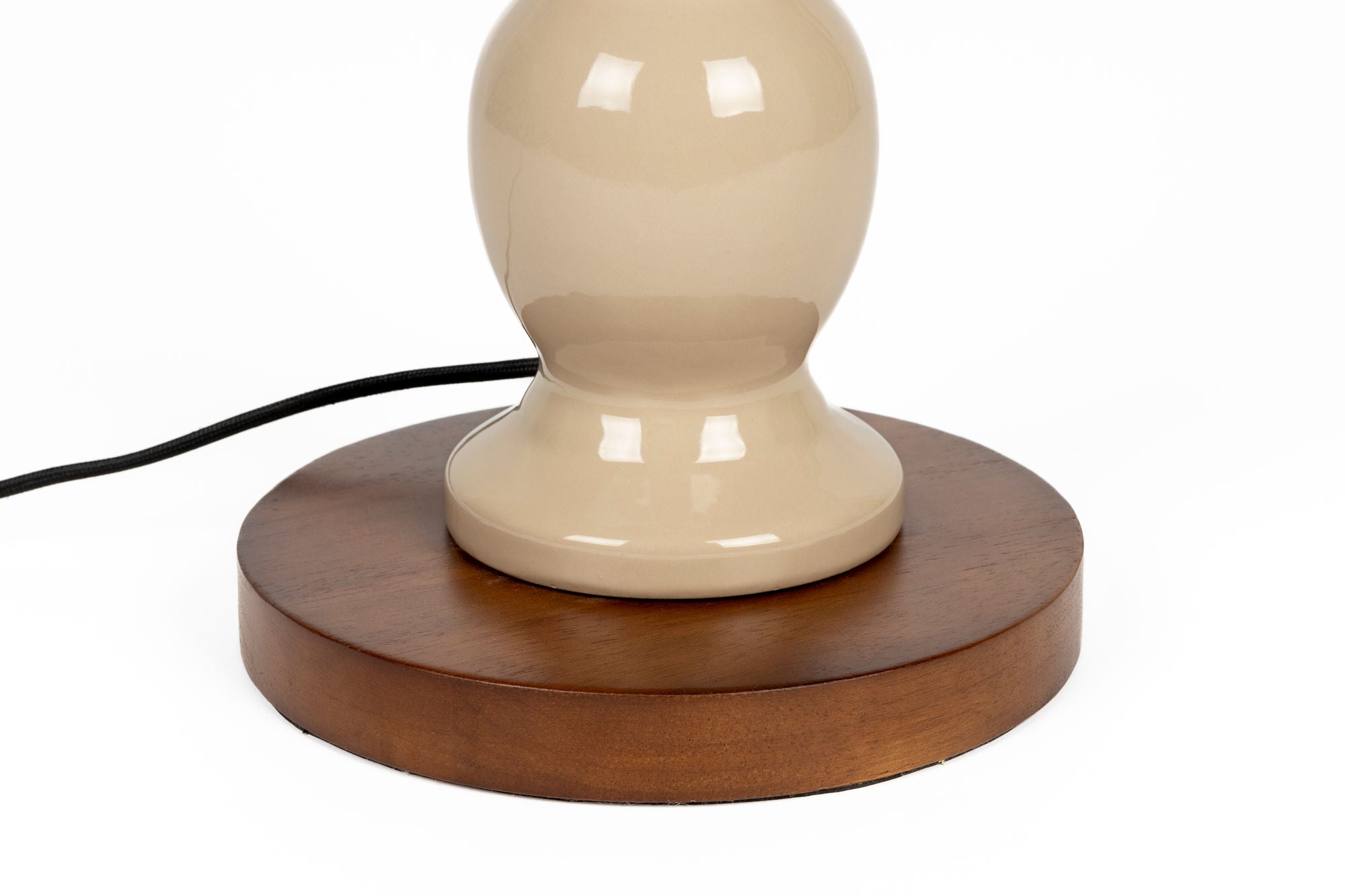 Zuiver Brew Cream Gloss Ceramic Floor Lamp